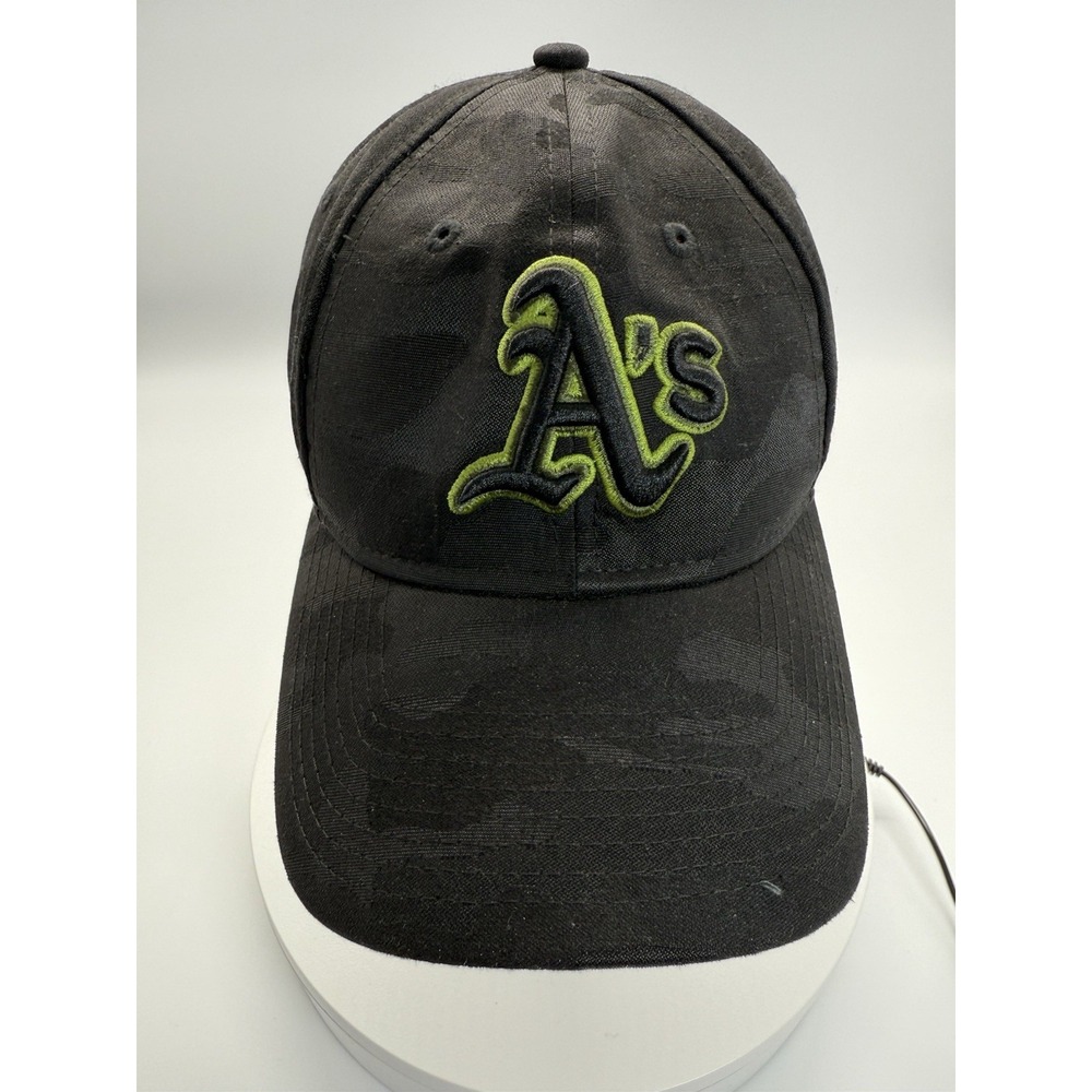 Authentic MLB New Era‎ Oakland Athletics black camouflage Flex Hat